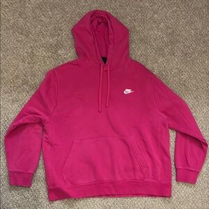 Nike Fuchsia Hoodie